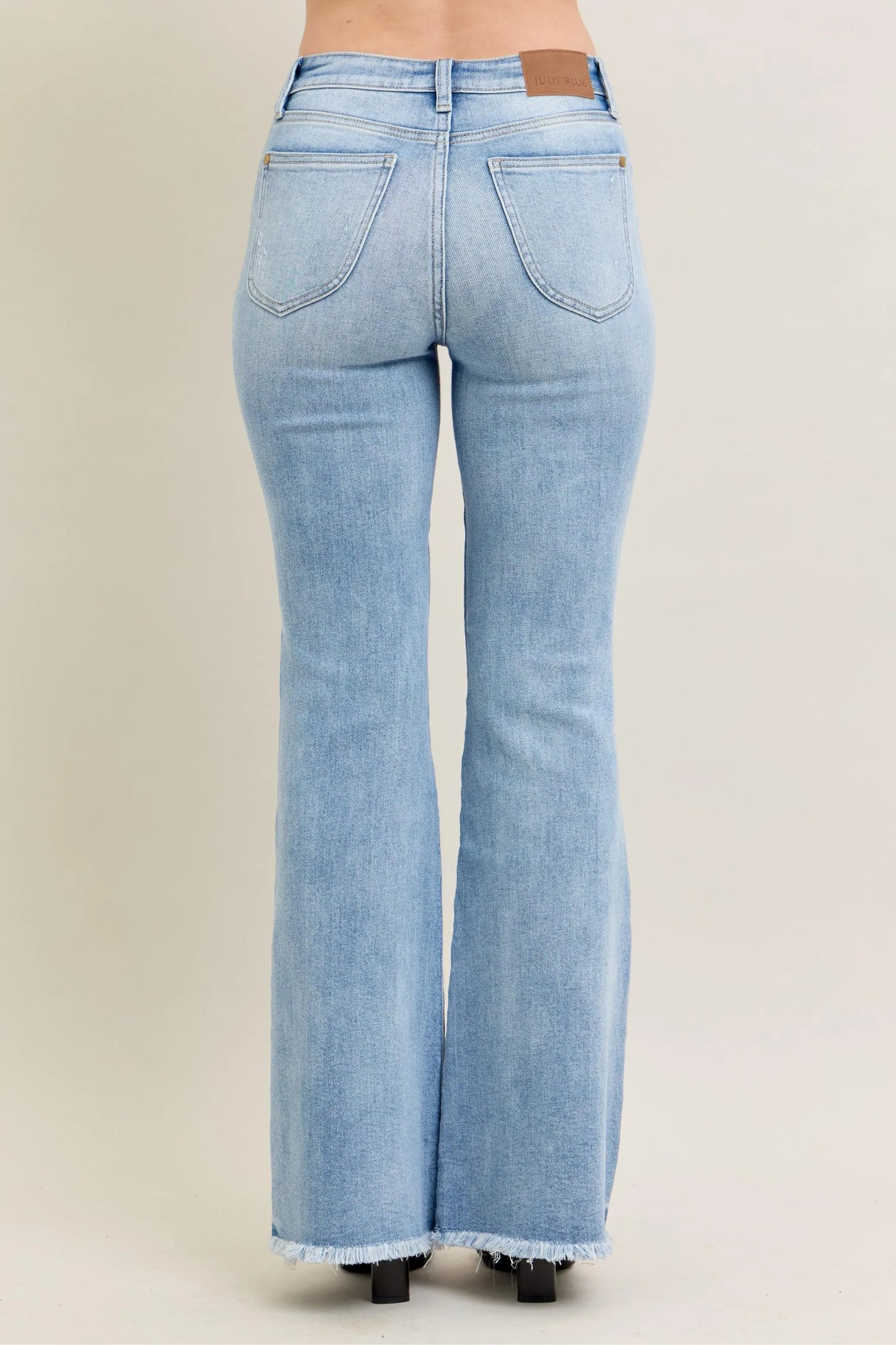 Judy Blue Full Size Hw Flare Jeans W/ Shield Pockets - Urban Legend Wear