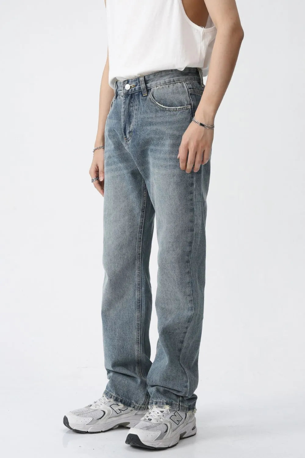 Mid Rise Men's Jeans with Pockets - Urban Legend Wear