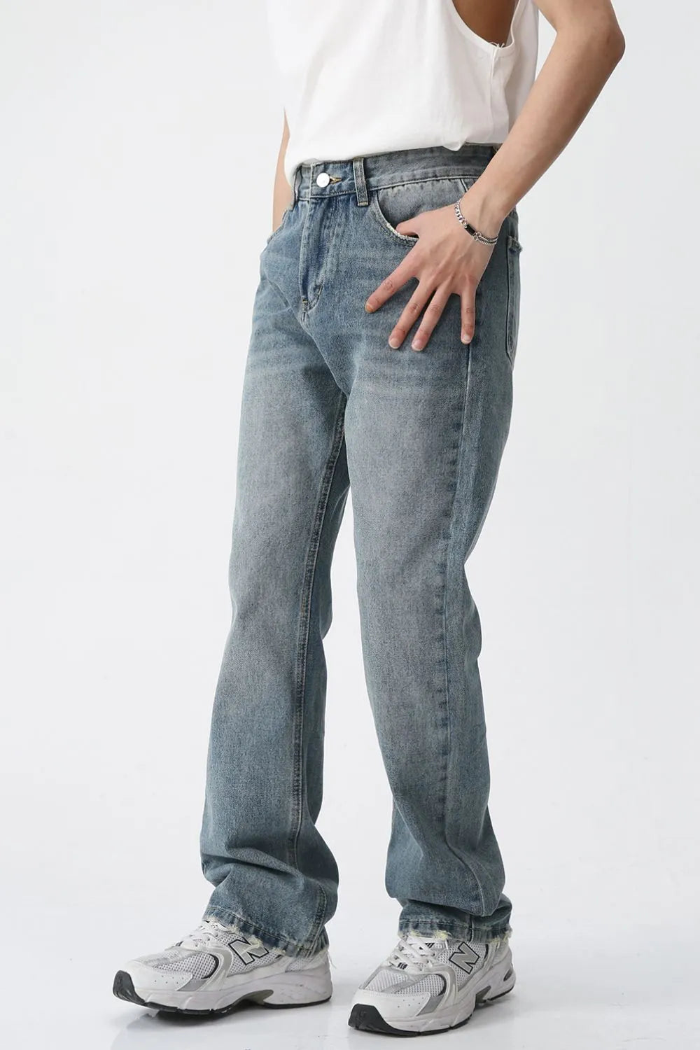 Mid Rise Men's Jeans with Pockets - Urban Legend Wear
