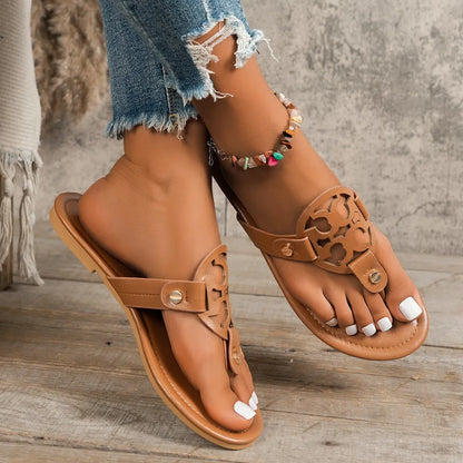 Toe Post Flats Sandals - Urban Legend Wear