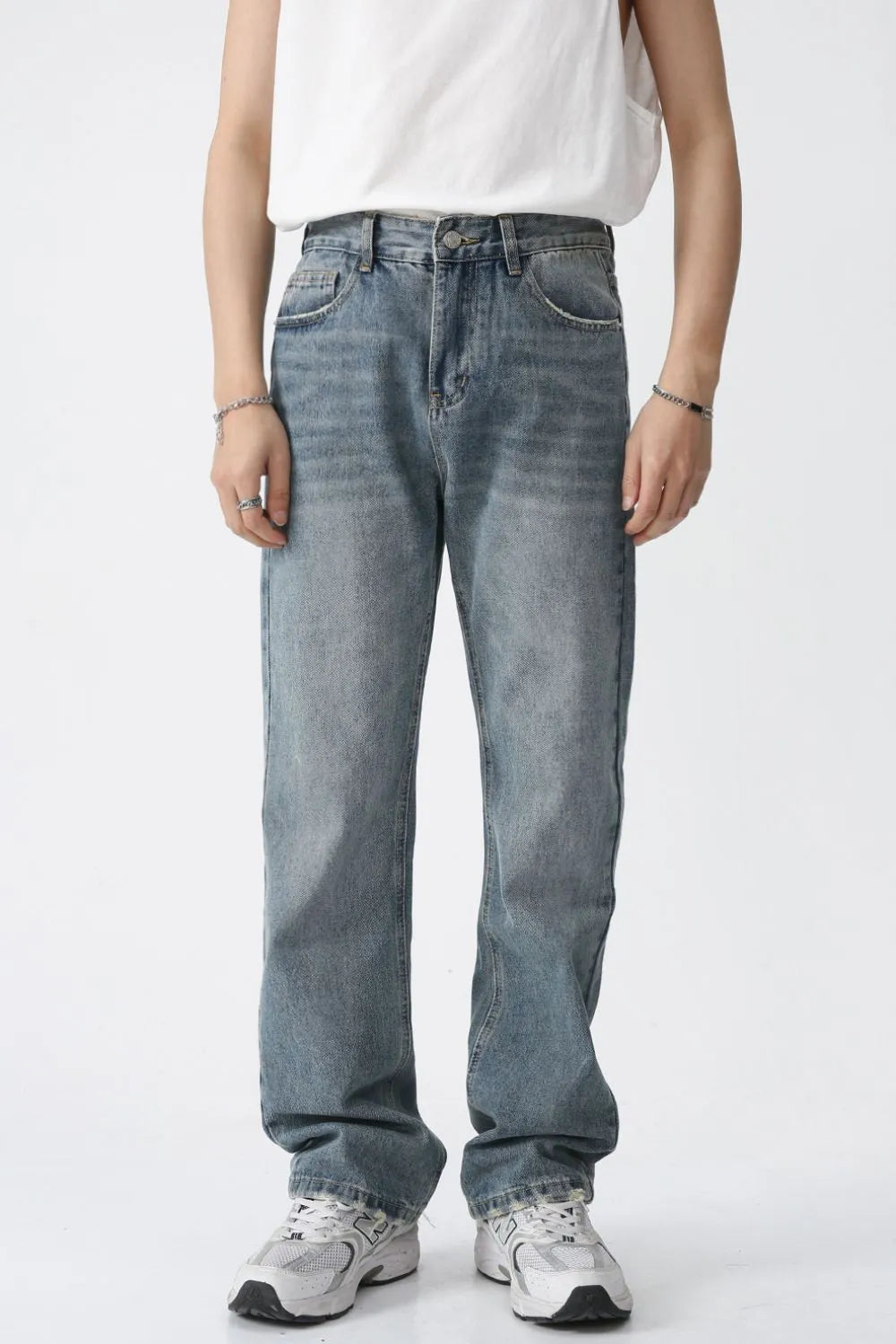 Mid Rise Men's Jeans with Pockets - Urban Legend Wear
